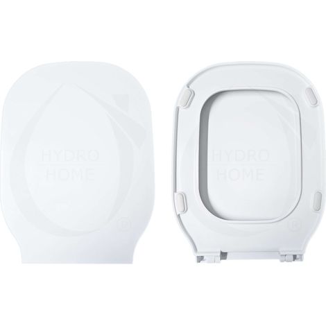 Copriwater Glaze Azzurra termoindurente bianco come originale (1/4)