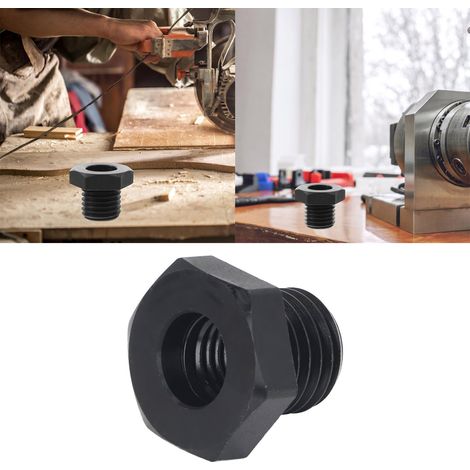Spindeladapter für Holzdrehbank, Reduzierhülse, Spindelsitzadapter für Holzdrehbank, 25 mm Außengewinde, 18 mm Innengewinde (1/5)
