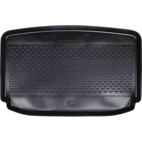 Trunk Mat Black suitable for FABIA 2021- Rubber vidaXL