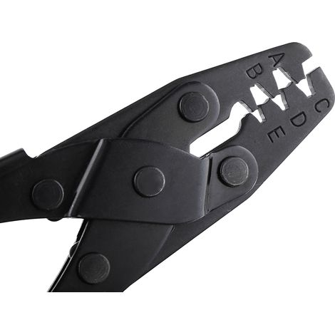 Professionelles Crimpwerkzeug für Kabelbäume (22-10 AWG), offenes Modell, manuelles Crimpwerkzeug. (1/5)