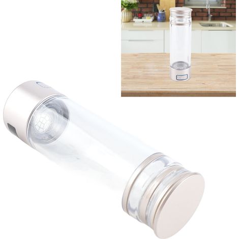 Vaso generador de hidrógeno de 350 ml, PCTG Pt titanio, alta concentración de 2000 a 6000 ppb – Oro (1/5)