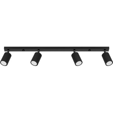 Regleta Moto negro, 4 luces (1/5)