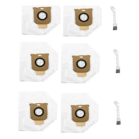 BARKBUSTERS Accessoires pour aspirateur station Dreame Z10, Z20 et H30 : sac à poussière, sac poubelle de rechange et brosse (1/5)