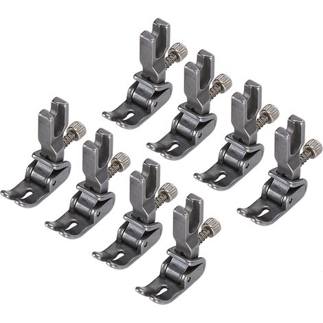 Ensemble de 8 pieds-de-biche universels pour fronces et plis, pièces détachées pour machines à coudre (1/5)
