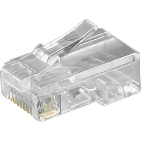 plug di rete per cavi piatti rj45 8p8c spina modulare connettori