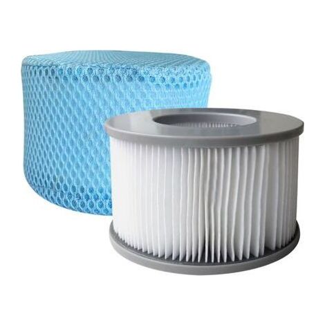 MSPA - Lot de 2 cartouches filtrantes pour spa gonflable Mspa (1/5)