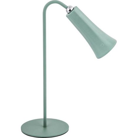 LAMPADA LED RICARICABILE DA TAVOLO ALICE VERDE - 12 pezzi