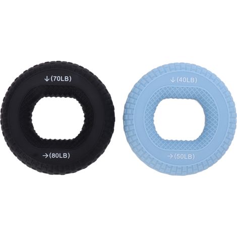 Anneau de renforcement de la poigne en silicone - Exercice de force pour doigts et mains - Entraînement escalade et rééducation (1/5)