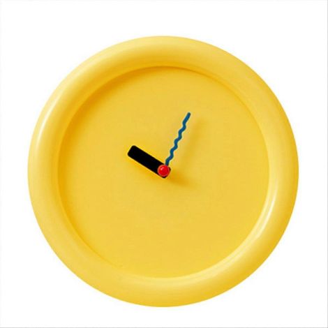 Horloge murale sur pied, style crème, décoration intérieure, horloge de bureau silencieuse, horloge murale D (1/5)