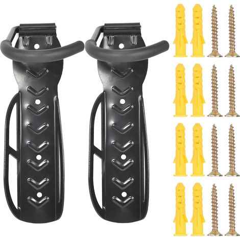 Soporte de pared para bicicleta, Soporte de pared para bicicleta, 2 soportes de pared para bicicleta, Soporte de pared para scooter, Soporte de pared giratorio para bicicleta, Soporte de pared para bi (1/5)