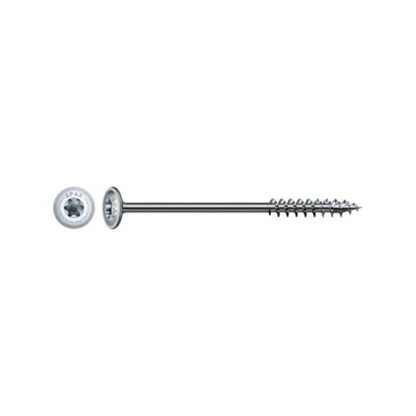 Spax Vis bois Tête disque TORX T30 6X120 Filetée sur 68 4CUT WIROX - 30 pièces (1/2)