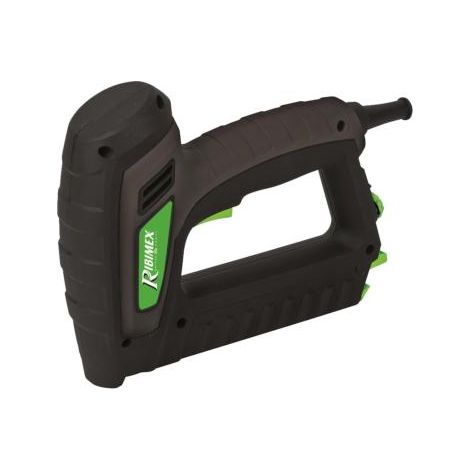 Ribitech – Agrafeuse électroportative 14 mm 220-240V – Moteur performant – Vitesse 20 coups/min – Livrée avec 400 agrafes et 100 clous