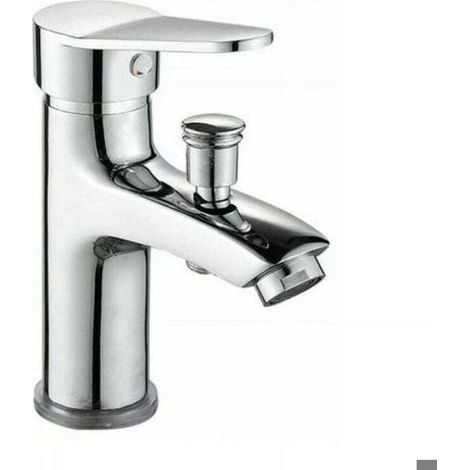 Mitigeur bain/douche monotrou monocommande design moderne chromé (1/3)