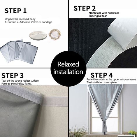 Tissu occultant anti-lumière, rideau de protection solaire, tissu imperméable, rideaux occultants UV (1/5)