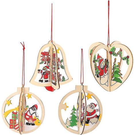 Hängende Weihnachtsdekoration aus Kunststoff (1/2)