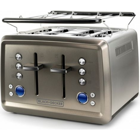 Tostapane 4 slot 1960 W in acciaio inossidabile - BXTO1960E - Black+decker