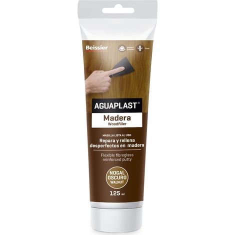AGUAPLAST MADERA NOGAL OSCURO 125ml 70000-006 (1/3)