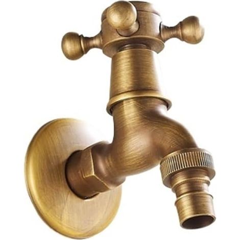 Robinet lave-linge, mural, eau froide, pour machine à laver (1/5)
