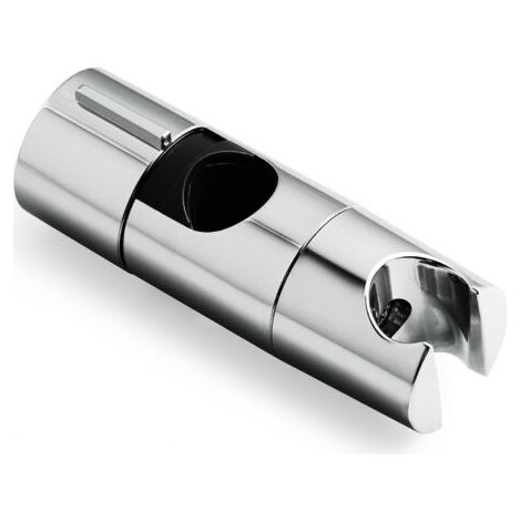 Duschkopfhalterung, verstellbare Duschkopfhalterung für Duschköpfe mit 19–25 mm Durchmesser, verstellbare Duschkopfhalterung mit Druckstange, verschiebbare Wandmontage als Ersatz für Badezimmer, Chrom