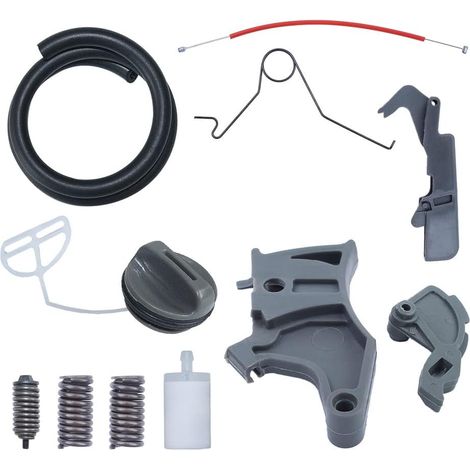 Kit de ressort tampon de gâchette AV, pour pièces de tronçonneuse Husqvarna 362 365 371 372, 503556601, 503829801, 503736401, 503717601, 503637601, 503895601, 503895601, 503895601, 503895601, (1/5)