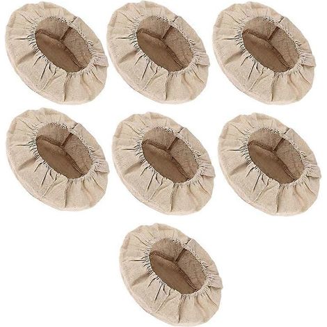 7Packs 8 pouce rond Proofing panier chiffon pour pâte Rising pâtisserie (1/5)