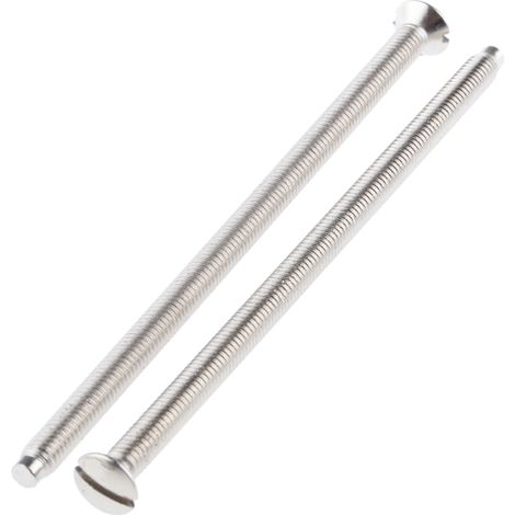 Vis à métaux RS PRO M3.5 à tête Fraisée fendue en Acier, 75mm ( Prix pour Sachet de 100 )