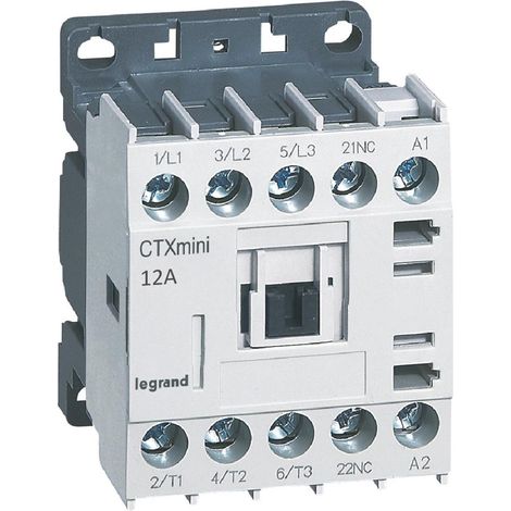CTX MINI CT 3P 12A 1NC 230VAC LEGRAND 417056