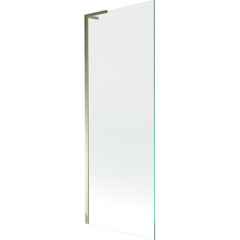 Mexen Next L mampara de ducha de 1 hoja 70 x 150 cm, transparente, dorado - 895-070-000-03-00-50 (1/5)