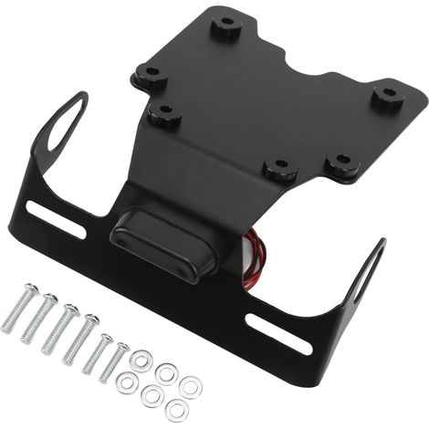 Support de Plaque D'immatriculation de Moto Support de Support de Plaque D'immatriculation Arrière Remplacement pour 700/Rally 2019‑2022 (1/5)