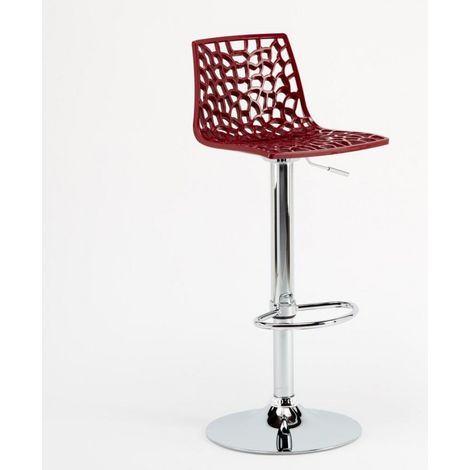 Sgabello Spider Rosso Bordeaux (1/2)