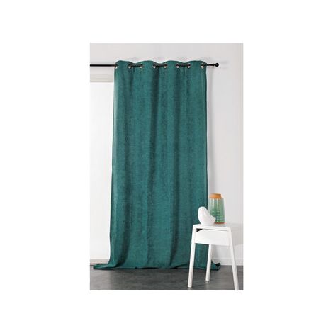 Rideau Alaska isolant et 100 % occultant Vert 140x260 cm (1/3)