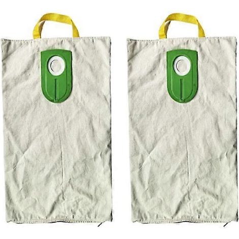 Lot de 2 sacs à poussière de rechange pour aspirateur FEIN Dustex 35 LX compatible avec les modèles Karcher WD4, WD5 et WD6. Pièces détachées pour aspirateur : sac filtrant lavable. (1/5)