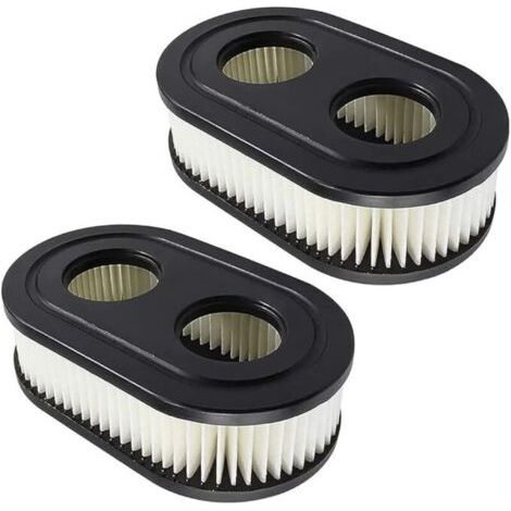 Lot de 2 filtres à air pour BRIGGS & STRATTON - Références : 4247, 5432, 5432K, 593260, 798452, blanc (1/5)