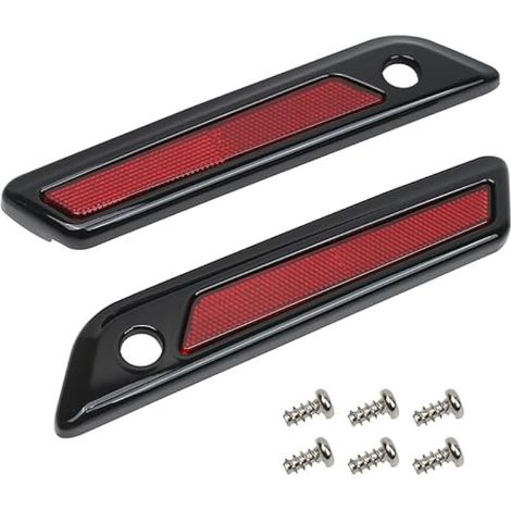 Lot de 2 housses de loquet de charnière de sacoche pour Harley-Davidson Touring 2014-2023, Street Glide, Electra Glide, Road Glide, Road King, Ultra Limited, FLTRU FLHTK FLHTCU FLTRXS FLTRX FLHTKSE (1/5)