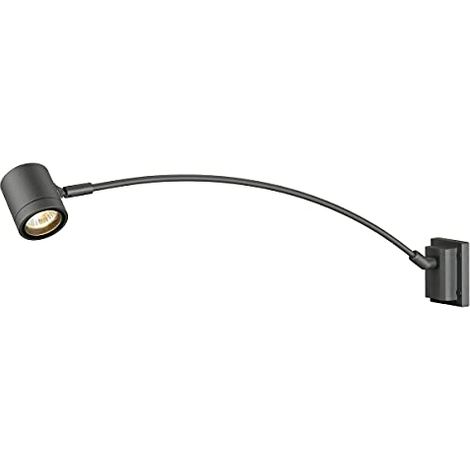 SLV Mira/Illuminazione, faretto, Parete, Lampada GU10 IP55 50W, MYRA Display Applique da Esterno Antracite (1/4)