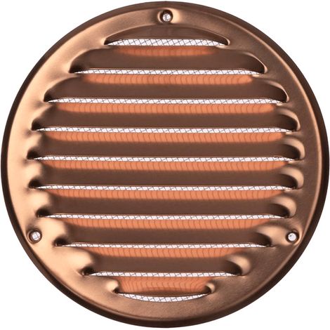 Griglia di Aerazione Tonda in Rame Ø 80 mm