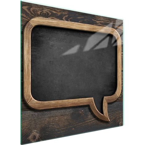 Plaque de protection en verre pour poêle à bois 50x52 (1/5)
