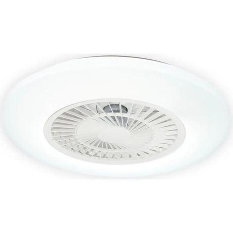 Ventilatore Plafoniera LED 45 W Zephir Luce RGB Telecomando 6 Velocità (1/4)