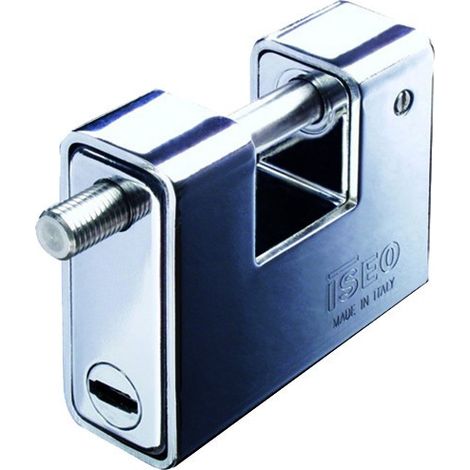 Iseo City – Cadenas blindé 90mm – Anse inox Ø 12mm – Blindage acier carbonitruré – Système à bille pour sécurité renforcée (1/3)