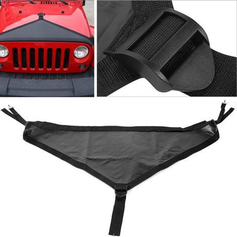Protection de capot avant Hesd compatible avec Jeep Wrangler JK 2007-2017 (sans marque) (1/5)
