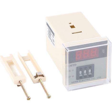 Thermostat Numérique - Contrôleur De Température PID 0 À 399 °C - Pour Machine Industrielle - 220 V - 1 Pièce (1/5)
