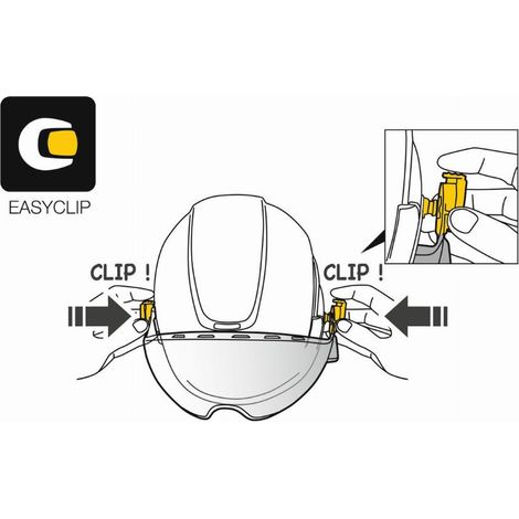 Visera protectora Vizir PETZL - para casco Vertex + Strato - A015AA00 (1/4)