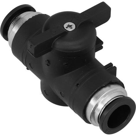 Raccord de tuyau d'air à commande manuelle, autobloquant, à verrouillage rapide, connecteur pneumatique 1/2 po (1/5)