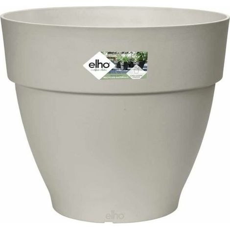 Maceta Vibia Campana D.35cm Blanco Seda - Elho (1/5)