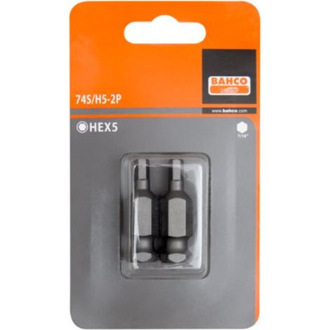 CARTON 2 PUNTAS HEX 7X35 MM 7/16 - BAHCO