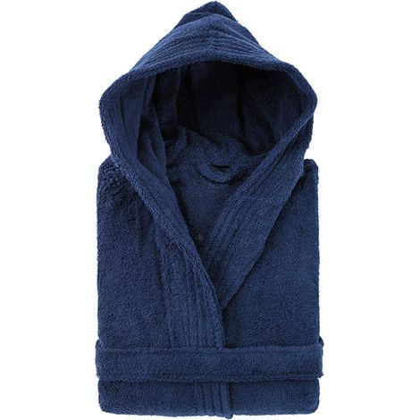 Peignoir adulte à capuche PURE Capuche Courte M