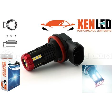 1x H11 LED 12/60V CAPTAIN Hybrid EV - 700lms - XENLED - LED Blanc Pure (1/5)