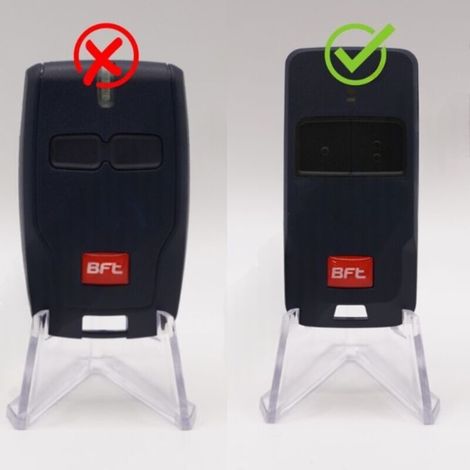 Lot de 2 Bft mitto cool c2 (remplace la MITTO 2B réf : rcb02 r1) - télécommande 2 boutons, 433.92 mhz, code tournant pour portails et porte de garage