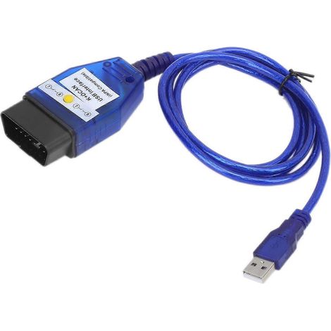 Diagnosekabel mit CD für INPA K+CAN K+DCAN Ersatz für 1er BMW E81 E82 E83 E87 E88 2004-2011