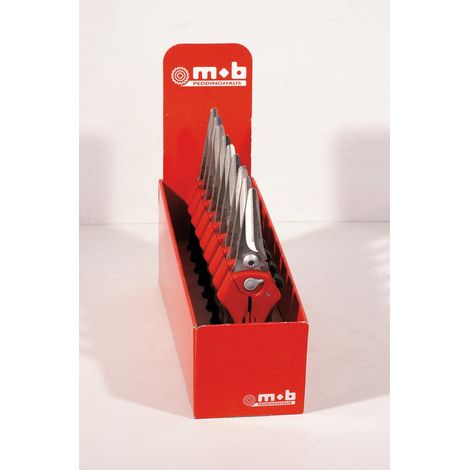 Lot de 10 cisailles droites - MOB